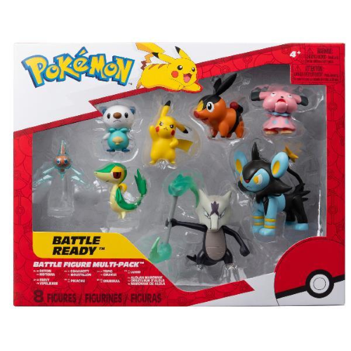 REI TOYS POKEMON PERSONAGGI DA COLLEZIONE ASSORTITI CONF 8 Pz.